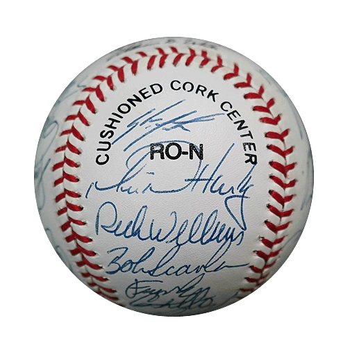 24-Signature '91 Chicago Cubs Team-Signed Rawlings Official NL RO-N Baseball (Beckett) - RSA