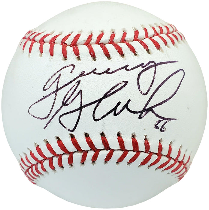 Greg Halman Autographed Official MLB Baseball Seattle Mariners MLB Holo #FJ703002 - RSA