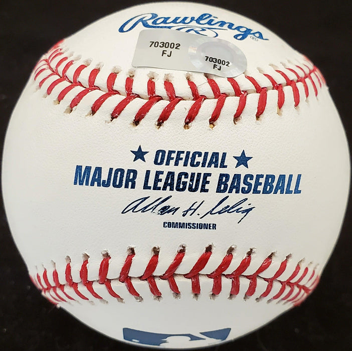 Greg Halman Autographed Official MLB Baseball Seattle Mariners MLB Holo #FJ703002 - RSA