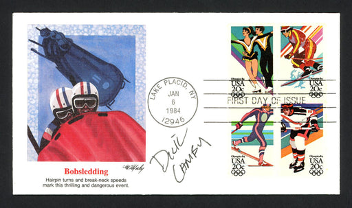 Dick Lamby Autographed First Day Cover 1976 Olympics USA Hockey SKU #159626 - RSA