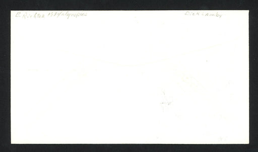 Dick Lamby Autographed First Day Cover 1976 Olympics USA Hockey SKU #159627 - RSA