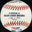 Dick Adams Autographed Official MLB Baseball Philadelphia A's PSA/DNA #C63929 - RSA