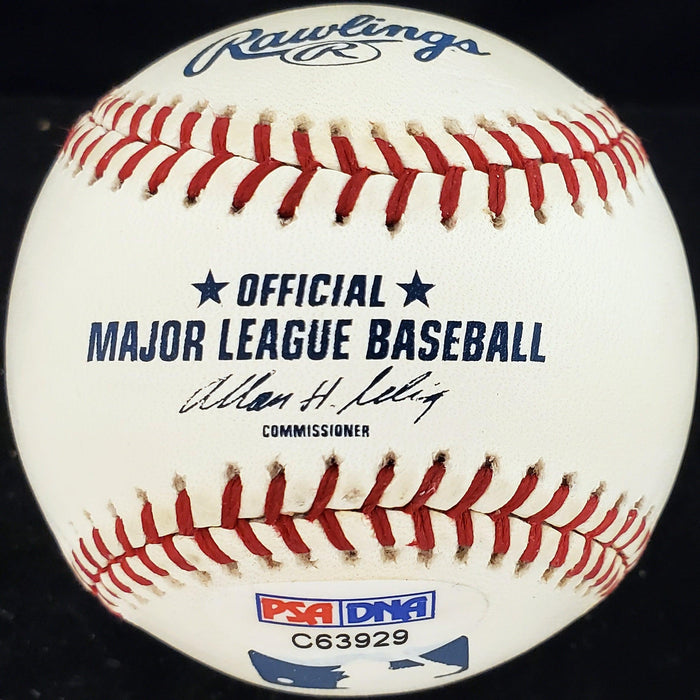 Dick Adams Autographed Official MLB Baseball Philadelphia A's PSA/DNA #C63929 - RSA