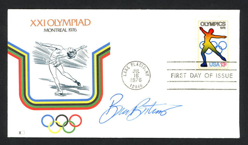 Brian Noitano Autographed First Day Cover Olympic Figure Skater SKU #159640 - RSA
