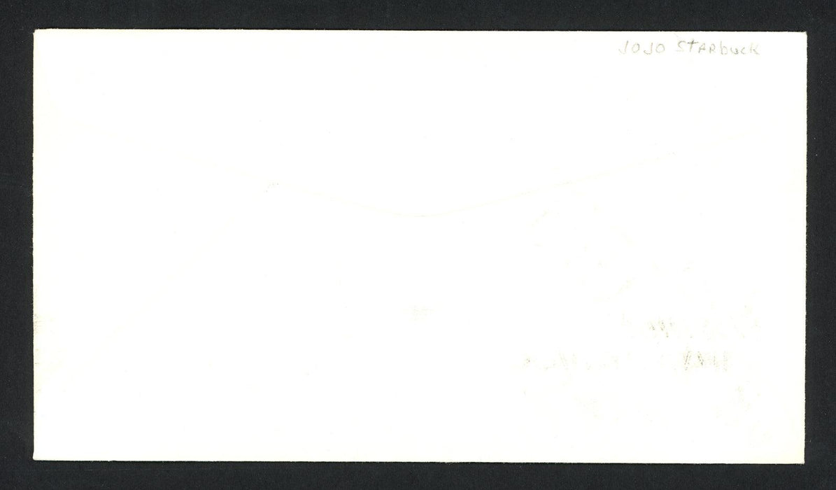 JoJo Starbuck Autographed First Day Cover Olympic Figure Skater SKU #159641 - RSA