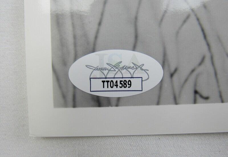 don larsen bob rush signed 8x10 photo jsa tt04589 certificate of authenticity