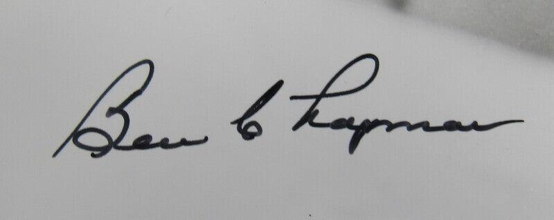 ben chapman signed 8x10 photo jsa uu34288 certificate of authenticity