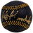 Fernando Tatis Jr. Autographed Official Black MLB Baseball San Diego Padres In Gold "Machalo!" JSA Stock #202010 - RSA