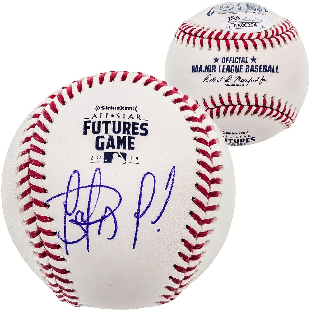Fernando Tatis Jr. Autographed Official MLB 2018 All Star Futures Logo Game Baseball San Diego Padres JSA Stock #202016 - RSA
