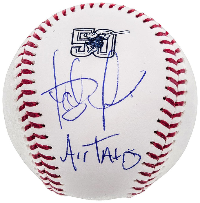Fernando Tatis Jr. Autographed Official MLB 50th Anniversary Logo Baseball San Diego Padres "Air Tatis" JSA Stock #202021 - RSA