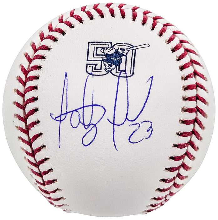 Fernando Tatis Jr. Autographed Official MLB 50th Anniversary Logo Baseball San Diego Padres JSA Stock #202022 - RSA