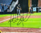 Fernando Tatis Jr. Autographed 16x20 Photo San Diego Padres Bat Flip Beckett BAS QR Stock #202105 - RSA