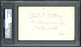 Paul C. Fittery Autographed 3x5 Index Card Cincinnati Reds, Philadelphia Phillies PSA/DNA #83862912 - RSA