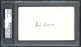 Earl Francis Autographed 3x5 Index Card Pittsburgh Pirates, St. Louis Cardinals PSA/DNA #83862502 - RSA