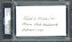 Ralph Miller Autographed 3x5 Index Card Oregon State University Beavers Coach PSA/DNA #83721087 - RSA
