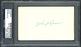 John "Bunny" Roser Autographed 3x5 Index Card Boston Braves PSA/DNA #83862370 - RSA