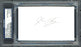 John Thompson Autographed 3x5 Index Card Georgetown University Coach PSA/DNA #83721234 - RSA