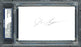 John Thompson Autographed 3x5 Index Card Georgetown University Coach PSA/DNA #83721235 - RSA