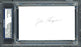 John Thompson Autographed 3x5 Index Card Georgetown University Coach PSA/DNA #83721240 - RSA