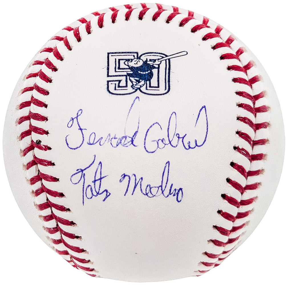 Fernando Tatis Jr. Autographed Official MLB 50th Anniversary Logo Baseball San Diego Padres Full Name JSA #JJ12773 - RSA