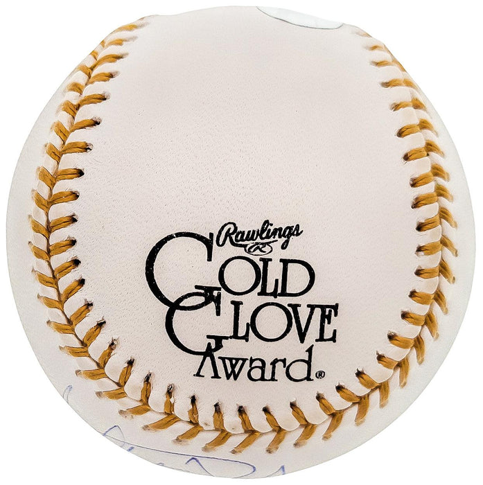 Ichiro Suzuki Autographed Official Gold Glove Logo MLB Baseball Seattle Mariners IS Holo SKU #202266 - RSA