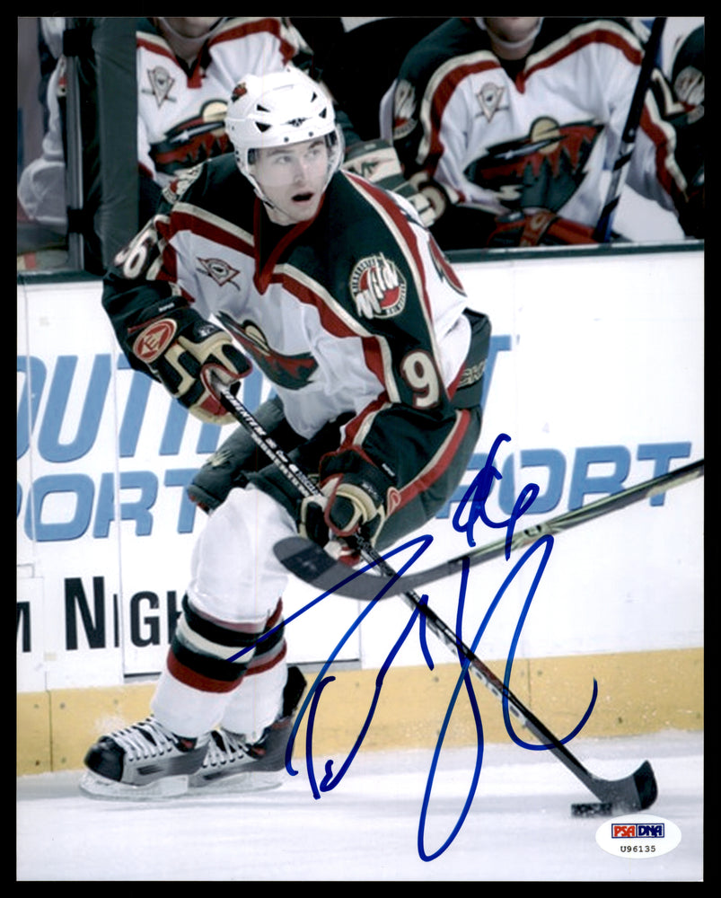 Pierre-Marc Bouchard Autographed 8x10 Photo Minnesota Wild PSA/DNA #U96135