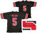 Ohio State Buckeyes Garrett Wilson Autographed Black Jersey Beckett BAS Stock #201973 - RSA