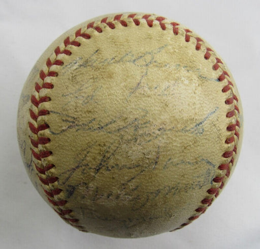 1953 yankees team signed baseball mickey mantle yogi berra billy martin 21 certificate of authenticity