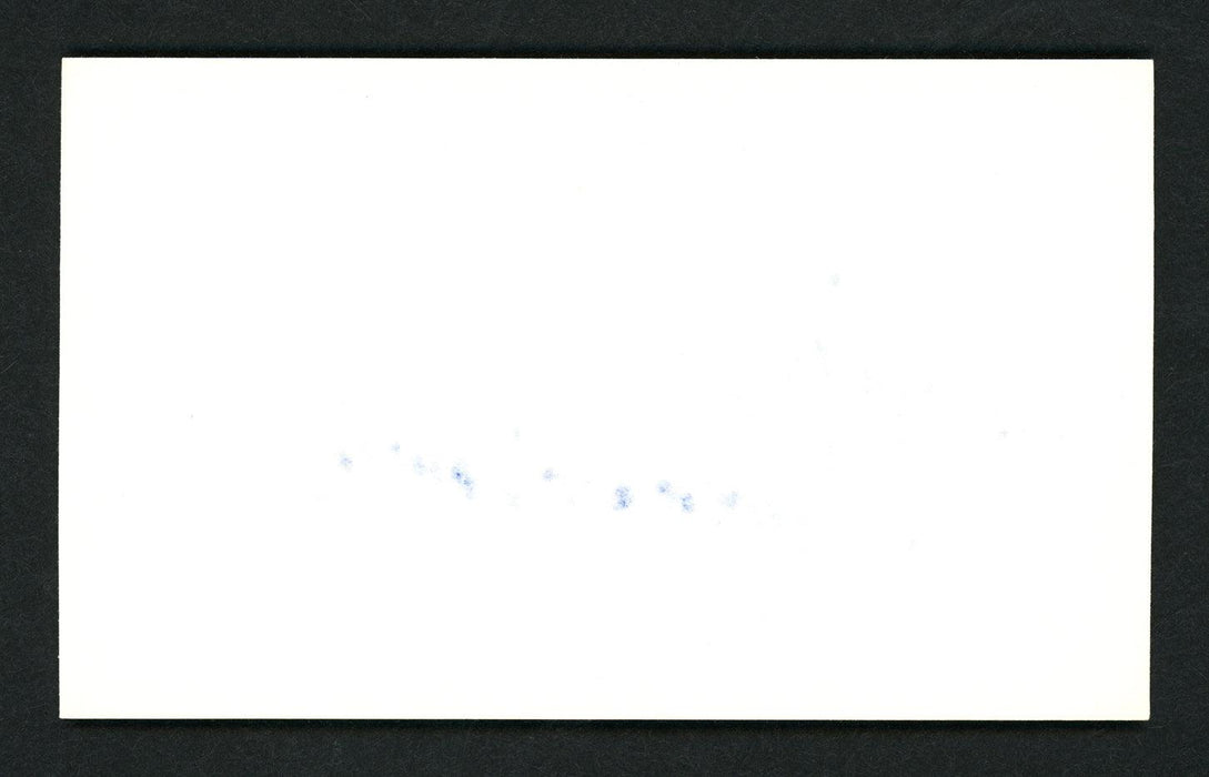 Alex Wojciechowicz Autographed 3x5 Index Card Detroit Lions SKU #158106 - RSA