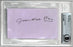 James Earl Ray signed 3x5 Index Card- Beckett/BAS Encapsulated (Assassination of Martin Luther King Jr) - RSA