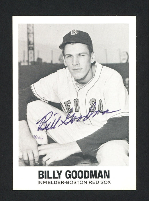 Billy Goodman Autographed 1977 Renata Galasso TCMA Card #21 Boston Red Sox SKU #165723 - RSA