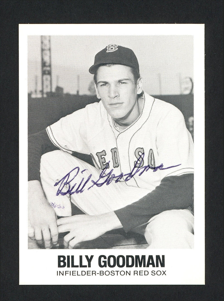 Billy Goodman Autographed 1977 Renata Galasso TCMA Card #21 Boston Red Sox SKU #165723 - RSA