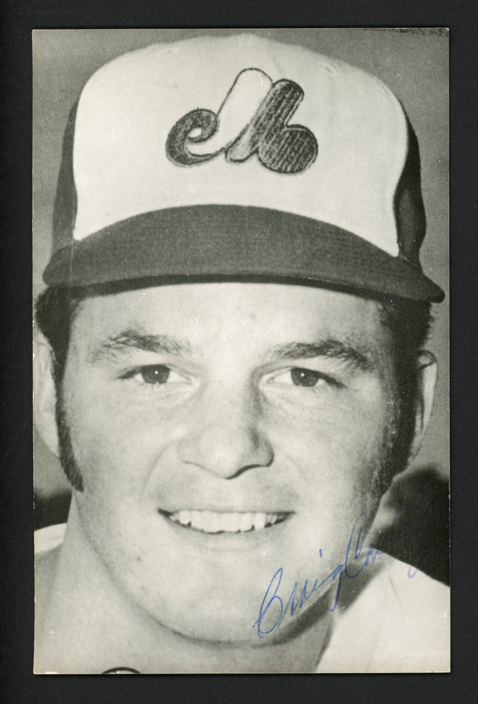 Craig Caskey Autographed 3.5x5.5 Jim Rowe Postcard Montreal Expos SKU #164861 - RSA