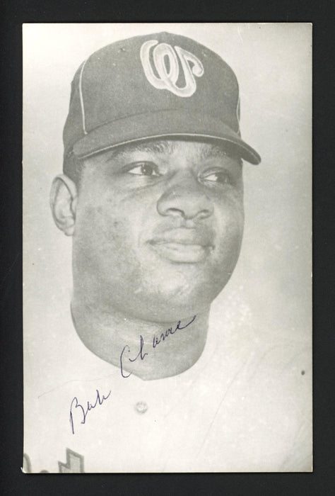 Bob Chance Autographed 3.5x5.5 Jim Rowe Postcard Washington Senators SKU #164879 - RSA