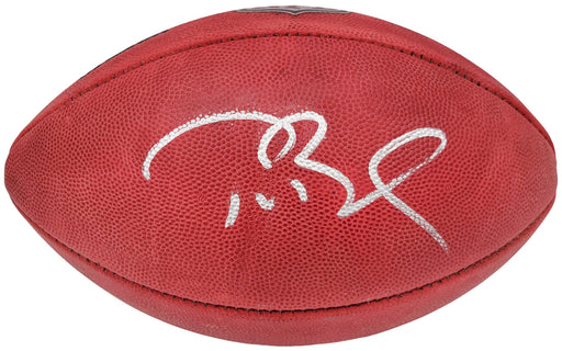 Tom Brady Autographed Official NFL Leather Football Tampa Bay Buccaneers Fanatics Holo Stock #202346 - RSA