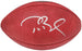 Tom Brady Autographed Official NFL Leather Football Tampa Bay Buccaneers Fanatics Holo Stock #202346 - RSA