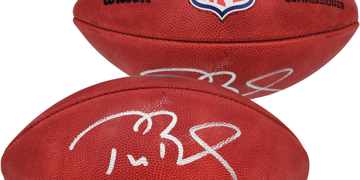Tom Brady Autographed Official NFL Leather Football Tampa Bay