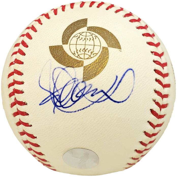 Ichiro Suzuki Autographed Official 2009 WBC Baseball Japan vs. Korea IS Holo SKU #192236 - RSA