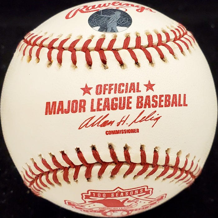 Ichiro Suzuki Autographed Official MLB 100 Seasons Baseball Seattle Mariners "#51" IS Holo SKU #192290 - RSA