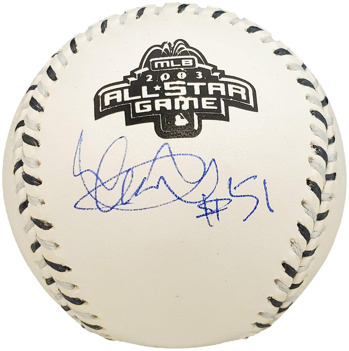 Ichiro Suzuki Autographed Official 2003 All Star Game Baseball Seattle Mariners "#51" IS Holo SKU #192291 - RSA