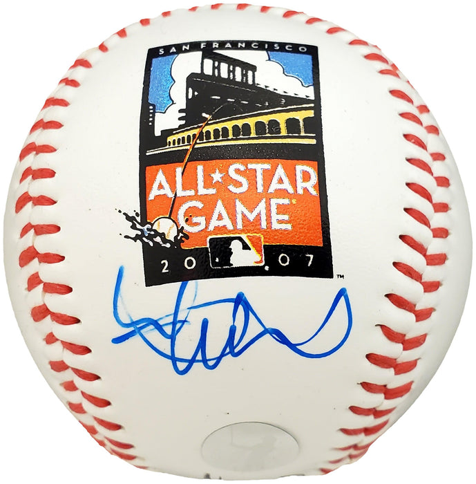 Ichiro Suzuki Autographed Official Rawlings 2007 All Star Game Logo Baseball Seattle Mariners IS Holo SKU #192309 - RSA