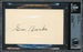 George Burke Autographed 3x5 Index Card MLB Photographer Died 1951 Beckett BAS #14066555 - RSA