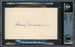 Heinie Zimmerman Autographed 3x5 Index Card Cubs, NY Giants Beckett BAS #14066624 - RSA