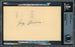 George Stirnweiss Autographed 3.25x5.5 Government Postcard New York Yankees Beckett BAS #14066924 - RSA