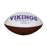 Purple People Eaters Eller, Larsen, Marshall, and Page Signed Minnesota Vikings Logo Football (Beckett) - RSA