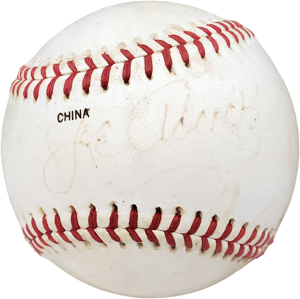 Joe Adcock Autographed Official League Baseball Milwaukee Braves Beckett BAS #V68002 - RSA