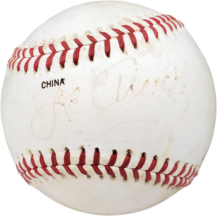 Joe Adcock Autographed Official League Baseball Milwaukee Braves Beckett BAS #V68002 - RSA