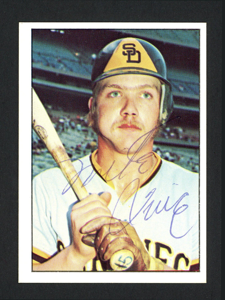 Mike Ivie Autographed 1975 SSPC Card #127 San Diego Padres SKU #161996 - RSA