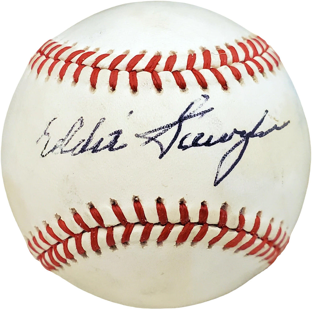 Eddie Sawyer Autographed Official NL Baseball Philadelphia Phillies Beckett BAS #V68050 - RSA
