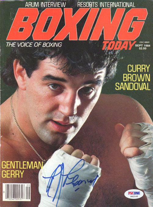Gerry Cooney Autographed Boxing Today Magazine Cover PSA/DNA #S42145 - RSA